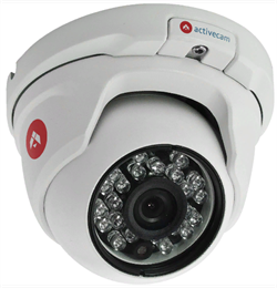 Вандалозащищенная 2.1Мп IP-камера ActiveCam AC-D8121WDIR2 3.6 - фото 14391