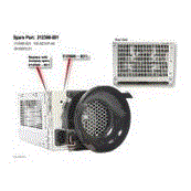 212398-001 HP 499W RPS with Fan - фото 20370