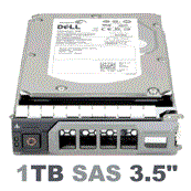 0D4RPH Dell 1-TB 6G 7.2K 3.5 SAS w/F238F - фото 27500