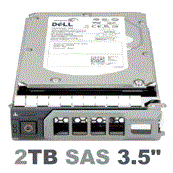 0WTJVY Dell 2-TB 6G 7.2K 3.5 SAS w/F238F - фото 29612