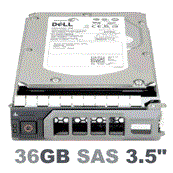 341-2823 Dell 36-GB 15K 3G 3.5 SP SAS w/F238F - фото 30308