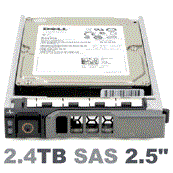 400-AUXU Dell 2.4-TB 12G 10K 2.5 512e SAS w/G176J - фото 34201