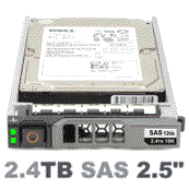 400-AUSL Dell 2.4-TB 12G 10K 2.5 512e SAS w/G176J - фото 34267