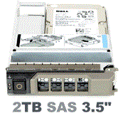 KX3R1 Dell 2-TB 7.2K 3.5 SAS SED 12G w/F238F - фото 42861