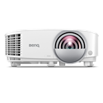 Проектор BenQ Projector MX825STH ST DLP, 1024x768 XGA 3500 AL, 20000:1, 0.6 T/R, HDMIx2, VGAx2, Audio-in-2, Sound 10W, USB Power, Lan-control, Digital shrink and shift - фото 45155