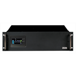 Источник бесперебойного питания Powercom King Pro RM, Line-Interactive, 3000VA/2400W, Rack mount 3U, 8*IEC320-C13 (8 batt), Serial+USB, SmartSlot, LCD, black (1152615) - фото 45546