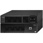 Источник бесперебойного питания Systeme Electric Smart-Save Online SRV, 6000VA/5400W, On-Line, Extended-run, Rack 5U(Tower convertible), LCD, Out: Hardwire, SNMP Intelligent Slot, USB, RS-232 - фото 45652