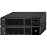 Источник бесперебойного питания Systeme Electric Smart-Save Online SRV, 6000VA/5400W, On-Line, Extended-run, Rack 4U(Tower convertible), LCD, Out: Hardwire, SNMP Intelligent Slot, USB, RS-232 - фото 45657