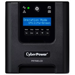 Источник бесперебойного питания CyberPower  PR750ELCD Line-Interactive 750VA/675W USB/RS-232/EPO/SNMPslot (6 IEC С13) - фото 45687