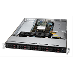 Серверная платформа Supermicro SuperServer 1U 110P-WTR no CPU(1)3rd Gen Xeon Scalable/TDP 270W/ no DIMM(8)/SATARAID HDD(10)SFF/2x10GbE/2xFHHL,1xLP,M2/750W - фото 47440