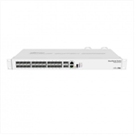 Коммутатор MikroTik Cloud Router Switch 326-24S+2Q+RM with 2 x 40G QSFP+ cages, 24 10G SFP+ cages, 1x LAN port for management, RouterOS L5 or SwitchOS (dual boot), 1U rackmount enclosure, Dual redundant PSU - фото 48020