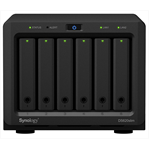 Система хранения данных Synology  DS620slim DC2,0GhzCPU/2Gb(upto6)/RAID0,1,10,5,6/up to 6HDDs SATA 2,5'/2xUSB 3.0/2xGigEth/iSCSI/2xIPcam(up to 25)/1xPS/1YW - фото 48204