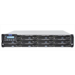 Система хранения данных Infortrend EonStor DS 3000U 2U/12bay single controller 1x12Gb/s SAS EXP. port,4x1G iSCSI +2x host board, 1x4GB, 2x(PSU+FAN),12xdrive trays,1xRackmountKit (ESDS 3012GU-C) - фото 48206