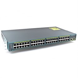 Коммутатор Cisco Catalyst WS-C2960-48TT-L - фото 52459