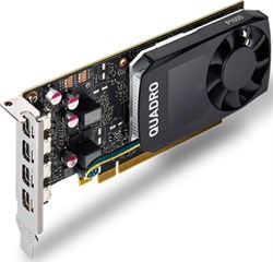 Видеокарта NVIDIA Quadro VCQP1000V2-BLS P1000 (GP107), 4GB GDDR5/128 bit, PCI-Express 3.0, 4xMini Di - фото 58788