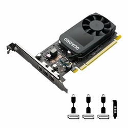 Видеокарта NVIDIA Quadro VCQP400V2BLK-1 P400, 2 GB GDDR5/64 bit, PCI-E 3.0, 3xMini DisplayPort - фото 58801