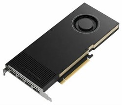 Профессиональная видеокарта NVIDIA RTX A4000 VCNRTXA4000-SB CUDA Cores 6144, 16 GB GDDR6 with ECC, 2 - фото 59194