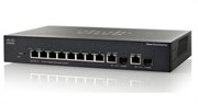 Коммутатор Cisco SF350-08-K9-EU