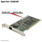 161665-001 HP NC7131 Gigabit Server Adapter