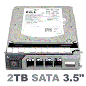 6C10R Dell 2-TB 7.2K 3.5 SATA w/F238F