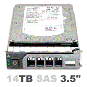 9R0K4 Dell 14-TB 12G 7.2K 3.5 NL SAS w/F238F