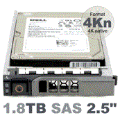 CGKW9 Dell 1.8-TB 12G 10K 2.5 4Kn SAS w/G176J