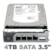 GCHH1 Dell 4-TB 3G 7.2K 3.5 SATA w/F238F