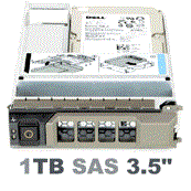 HWTJP Dell 1-TB 7.2K 3.5 SAS 6G w/F238F