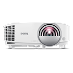 Проектор BenQ Projector MX808STH DLP 1024х768 XGA, 3600 AL, 20000:1, 4:3, 0.61ST, TR 0,38~0,9, 60"-120", VGAх2, HDMI, USB, 10W, USB, 5000 ч, White, 2.6 kg