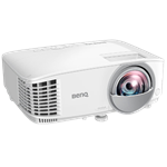 Проектор BenQ Projector MW809STH DLP 1280х800 WXGA, 3600 AL, 20000:1, 16:10, 0.49ST, TR 0,38~0,9, 70"-120", VGAх2, HDMIx2, USB, 10W, USB, 6000 ч, White, 2.6 kg