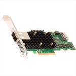 Контроллер Broadcom/LSI 9580-8I8E SGL (05-50076-00) PCIe 4.0 x8 LP, SAS/SATA/NVMe, RAID 0,1,5,6,10,50,60, 16port(1*int SFF8654 + 2*ext SFF8644), 8GB Cache, 3916ROC, RTL, 1 year