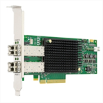 Адаптер Broadcom Emulex LPe32002-M2 HBA Dual Port 32Gb Fibre Channel HBA (LPE32002-M2), 1 year (следы установки)