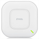 Точка доступа Комплект из трех гибридных точек доступа Zyxel NebulaFlex NWA110AX, WiFi 6, 802.11a/b/g/n/ac/ax (2,4 и 5 ГГц), MU-MIMO, антенны 2x2, до 575+1200 Мбит/с, 1xLAN GE, PoE, защита от 4G/5G, без БП