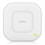 Точка доступа Комплект из трех точек доступа Zyxel NebulaFlex NWA210AX, WiFi 6, 802.11a/b/g/n/ac/ax (2,4 и 5 ГГц), MU-MIMO, антенны 4x4, до 575+2400 Мбит/с, 1xLAN 2.5GE, 1xLAN GE, PoE, защита от 4G/5G, без БП