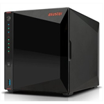 Нас сервер ASUSTOR AS5304T 4-Bay NAS/Media player/Intel Celeron J4105 1.5GHz, up to 2.5 GHz(Quad-Core), 4GB SO-DIMM DDR4, noHDD(HDD,SSD),/2x2,5GbE(LAN)/3xUSB3.2,HDMI/4ip camera license ; 90IX0181-BW3S10