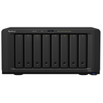 Схд Synology QC2,2GhzCPU/4GbDDR4(upto32)/RAID0,1,10,5,6/upto 8hot plug HDD SATA(3,5' or 2,5')(upto18 with 2xDX517)+ 2 M2 slots/4xUSB3.2/2eSATA/4GigE(+1Expslot)/iSCSI/2xIPcam(upto40)/1xPS/1YW repl DS1819+