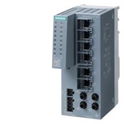 Коммутатор Siemens Scalance XC106-2 (ST/BFOC): 6?RJ45 10/100Мбит/с, 2?ST/BFOC 100Мбит/с (MM)