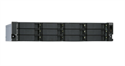 Полка расширения для схд QNAP SMB Expansion Unit (Rack 2U) up to 12hot plug HDDs SATA(3,5' or 2,5')/2xPS incl Cbl/no rail