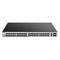 Коммутатор D-Link DGS-3130-54PS/B1A, PROJ L2+ Managed Switch with 48 10/100/1000Base-T ports and 2 10GBase-T ports and 4 10GBase-X SFP+ ports (48 PoE ports 802.3af/802.3at (30 W), PoE Budget 370W, PoE Budget wit - фото 48033