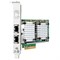 Адаптер HP 530T, 2x10Gb, PCIe(2.0), Broadcom, Gen8, 656596-B21 - фото 50613